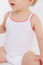 Feathers USA Baby Tank Top Bodysuit Ultra Soft Cotton For Baby Girls Multicolor by Feathers USA at Everetts Place