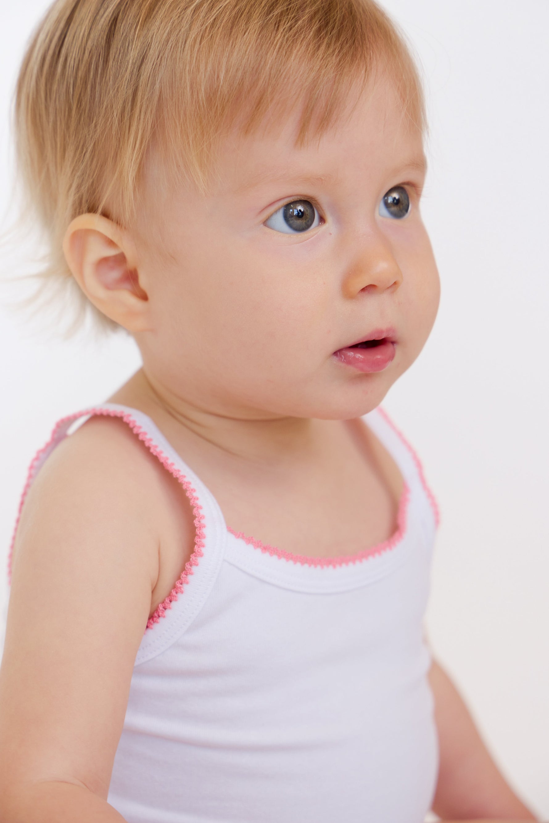Feathers USA Baby Tank Top Bodysuit Ultra Soft Cotton For Baby Girls Multicolor by Feathers USA at Everetts Place