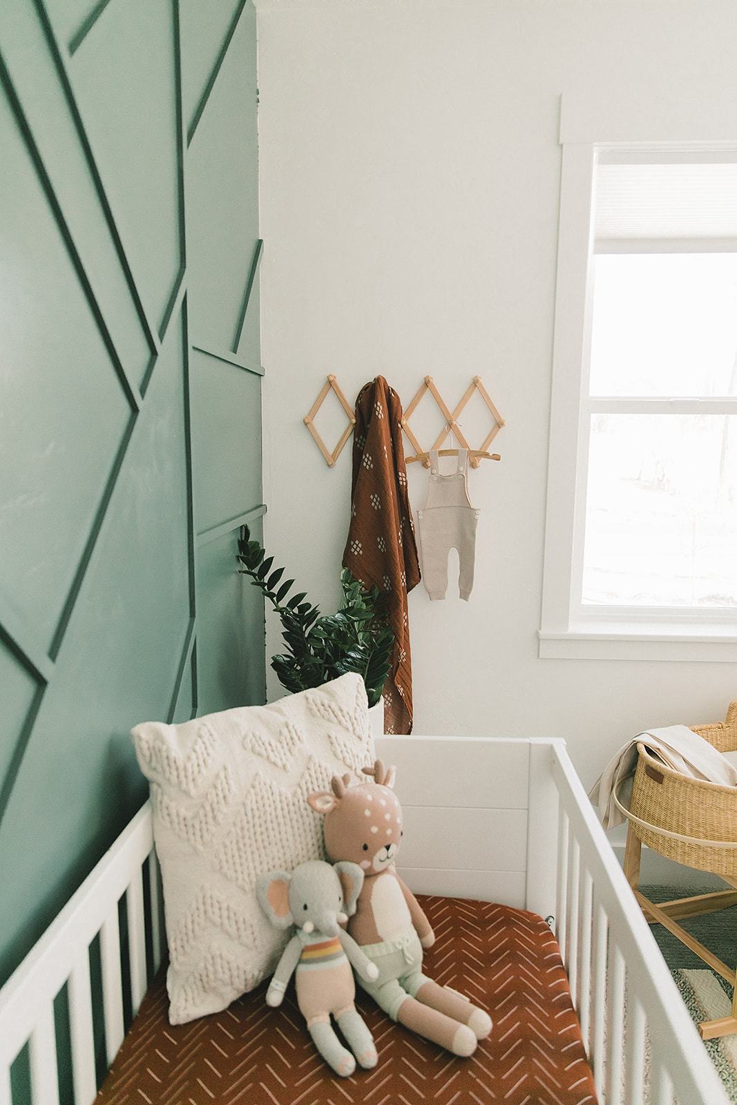 Rust Mudcloth Muslin Crib Sheet by Mebie Baby