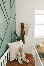 Rust Mudcloth Muslin Crib Sheet by Mebie Baby