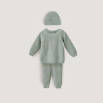 Mushie Chunky Knit Beanie Made with Organic Cotton for Babies Cozy and Stylish - Apparel & Accessories > Clothing Accessories > Baby & Toddler Clothing Accessories > Baby & Toddler Hats Baby Clothes