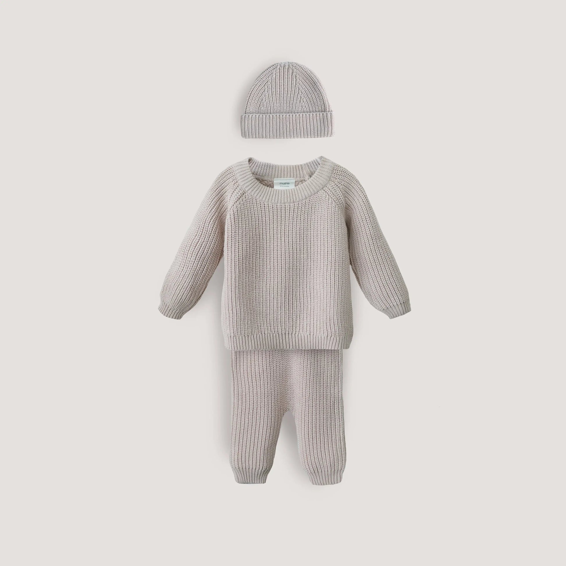 Organic Cotton Chunky Knit Sweater for Baby Mushie