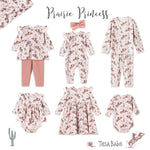 Prairie Princess Baby Girl Western Bamboo Bodysuit by Tesa Babe (view 3 of 3)