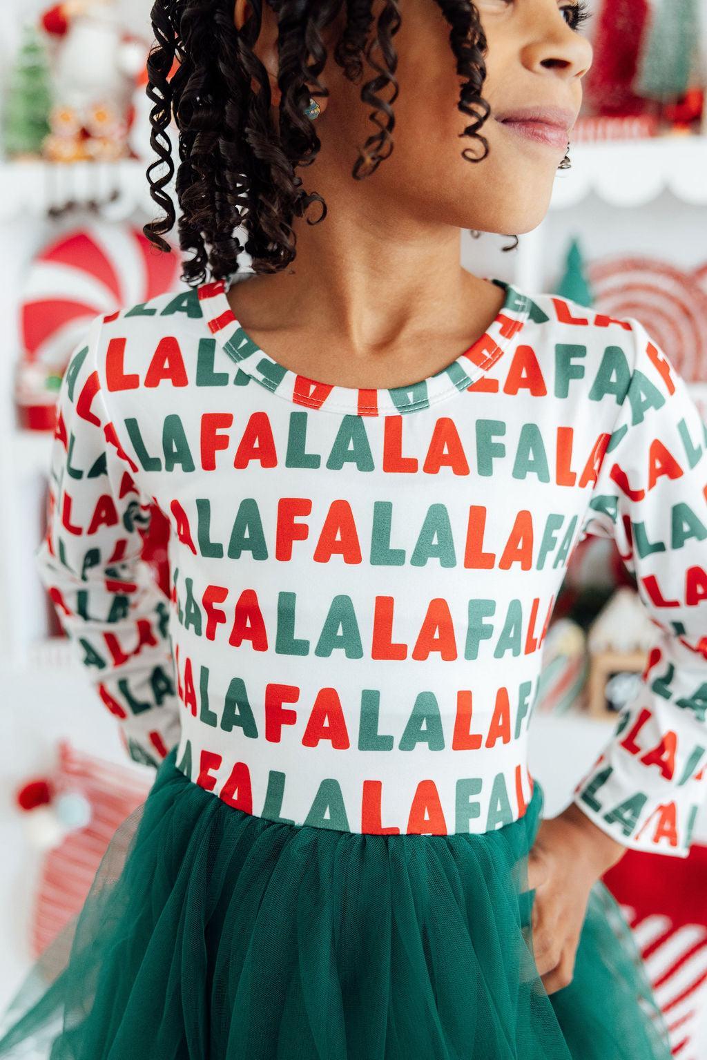Fa la la L/S Tutu Dress by Mila & Rose ®
