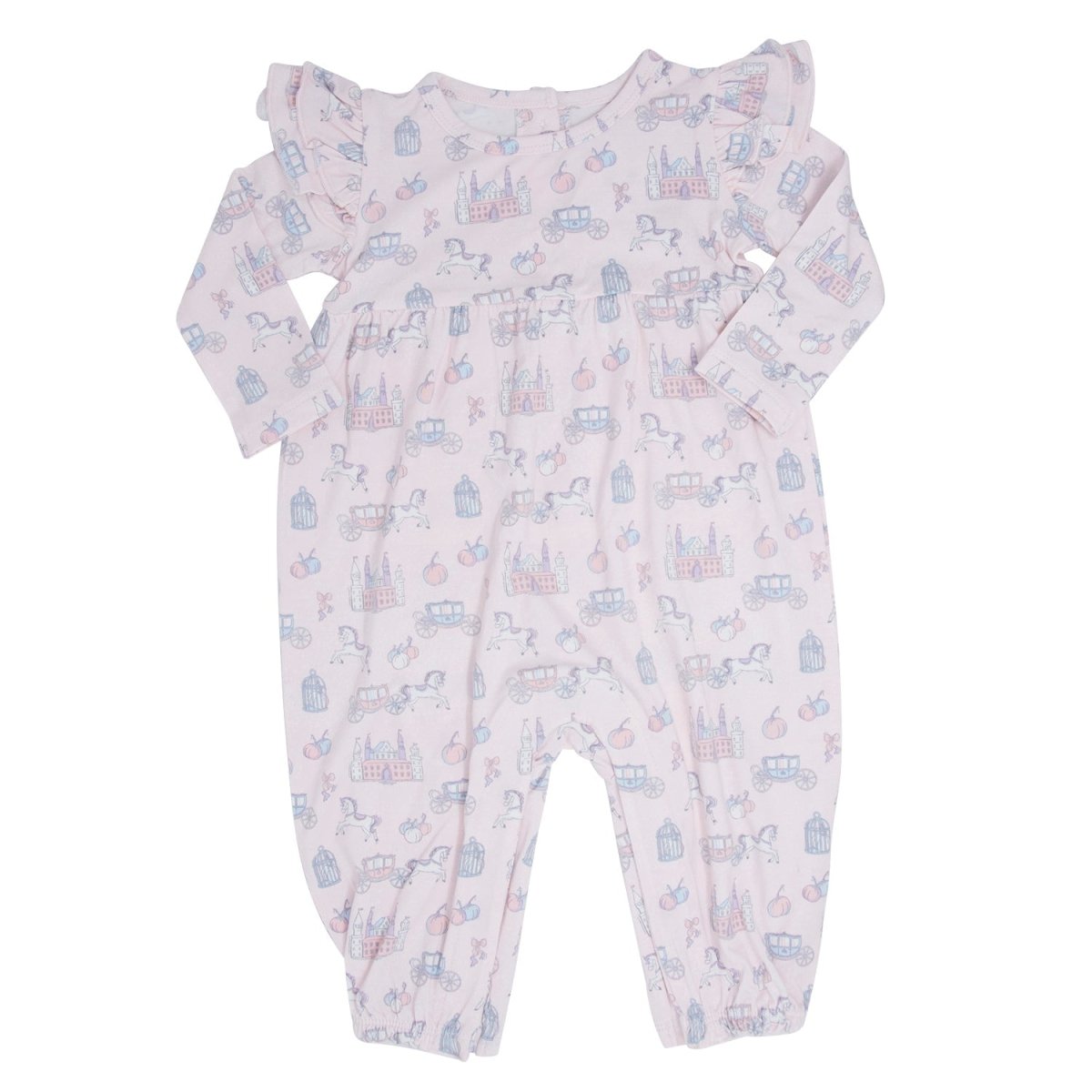 Sweet Bamboo Fairy Godmother Flutter Sleeve Romper Girls Summer Edition - Everetts Place Boutique - 
