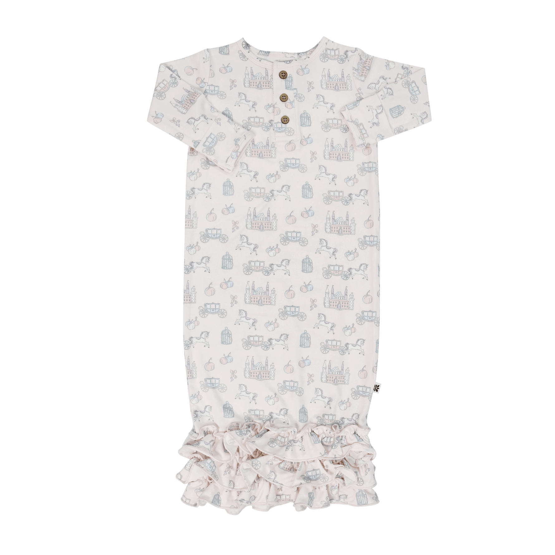Fairy Godmother Ruffle Gown For Little Belle Homecoming Sweet Bamboo Everetts Place: Online Boutique