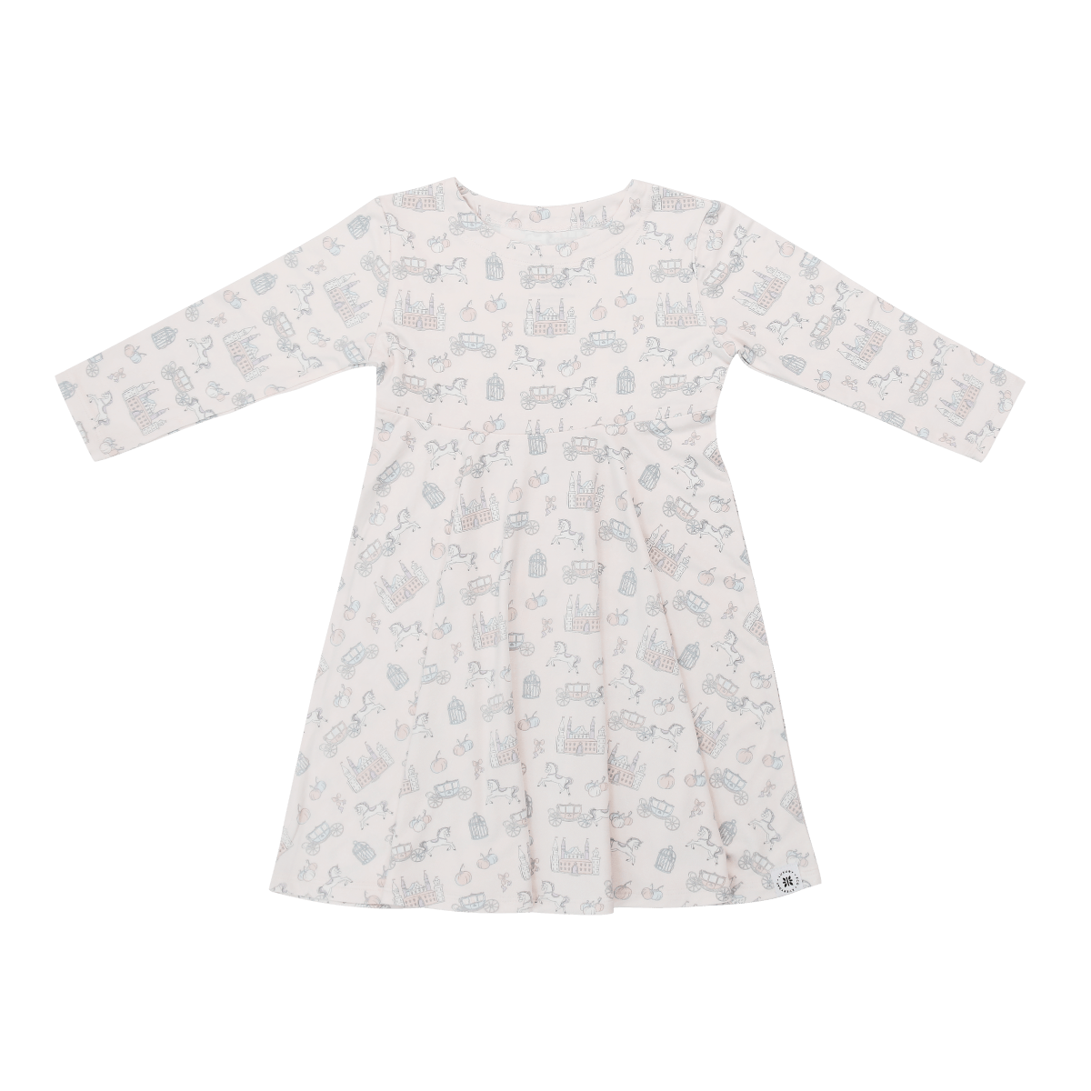 Sweet Bamboo Fairy Godmother Swirly Girl Dress Everyday Wear Knee Length - Everetts Place Boutique - 