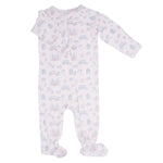 Sweet Bamboo Fairy Godmother Zipper Footie For Easy Diaper Changes - Everetts Place Boutique - 