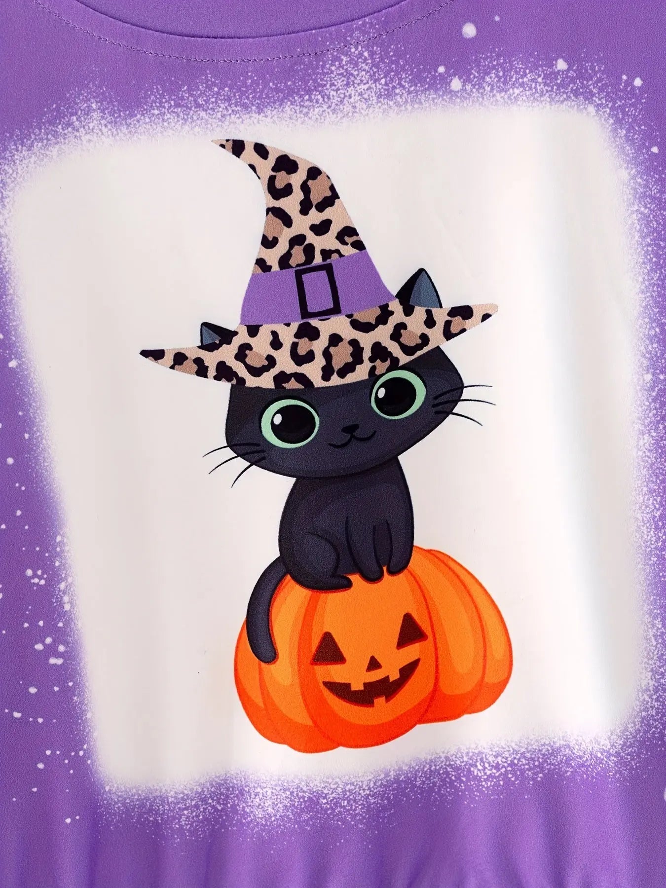 Rylee Faith Designs Fall Halloween 4 Piece Long Sleeve O Neck T Shirt Set - Apparel & Accessories > Clothing > Clothing Tops > Hoodies Top