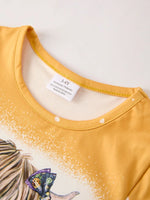 Rylee Faith Designs Fall Thanksgiving 5 Piece Short Sleeve O Neck T Shirt Set - Apparel & Accessories > Clothing > Clothing Tops > Hoodies Top