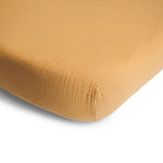 Extra Soft Muslin Crib Sheet by Mushie