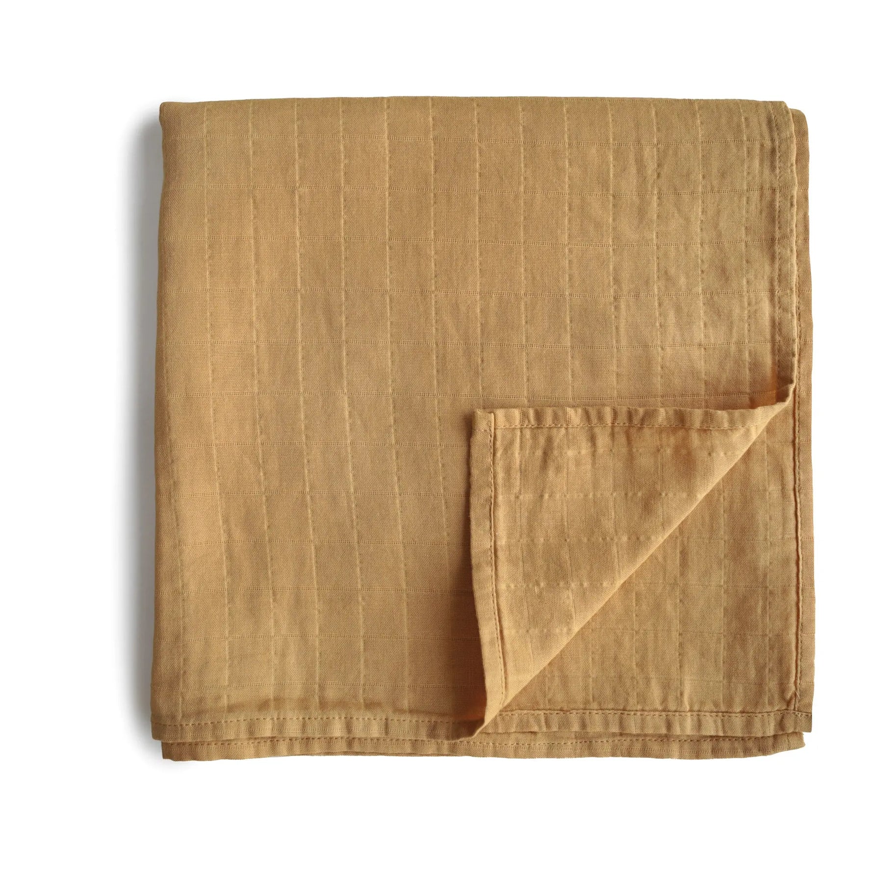 Mushie Organic Cotton Muslin Swaddle Blanket for Baby Cuddling and Nursing - Baby & Toddler > Swaddling & Receiving Blankets Swaddle