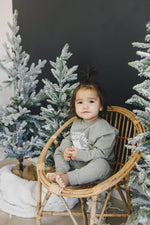 Little Joy Co. Farm Fresh Christmas Trees Organic Cotton 2pc Jogger Set - Everetts Place Boutique - 