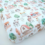 Farm Life Fitted Crib Sheet - Creative arts, Toy, Linens | Everetts Place