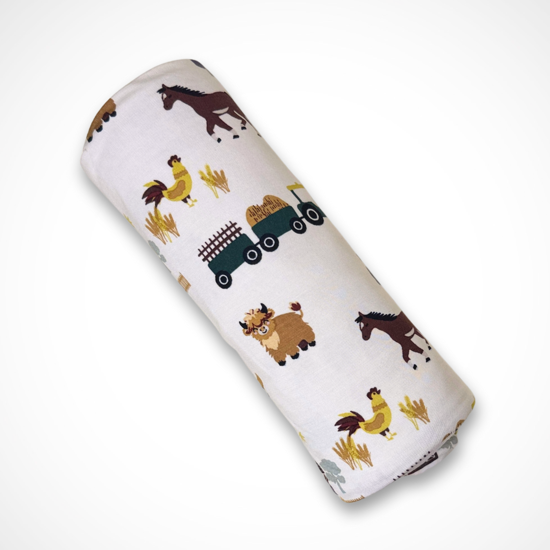 On the Farm Blanket | Bamboo by Kolorful