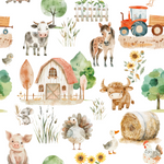 Minky Baby Blanket Farm Life by Honey Lemonade at Everetts Place