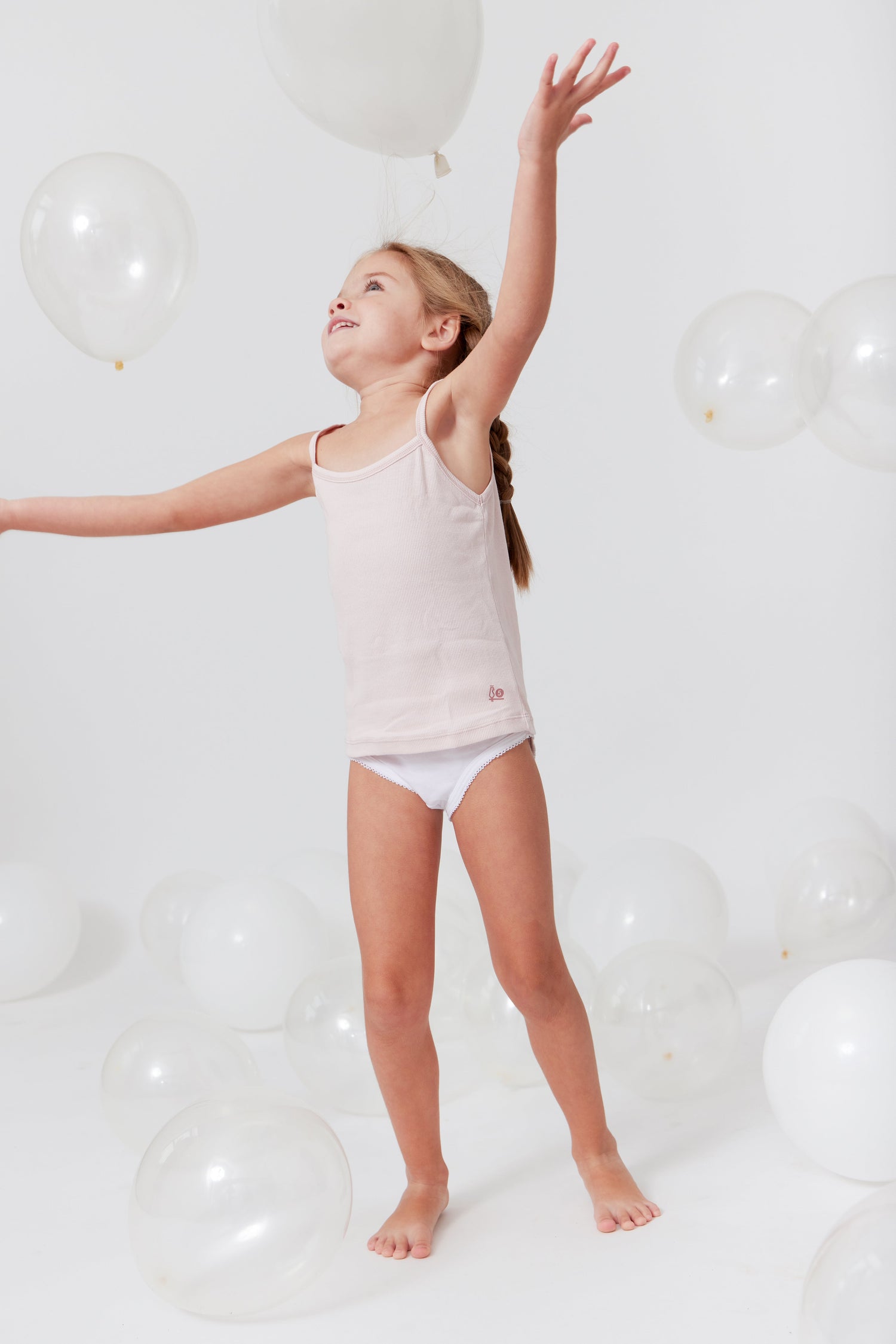 Feathers USA Tagless 100 Percent Cotton Briefs For Girls Soft Snug Fit by Feathers USA at Everetts Place