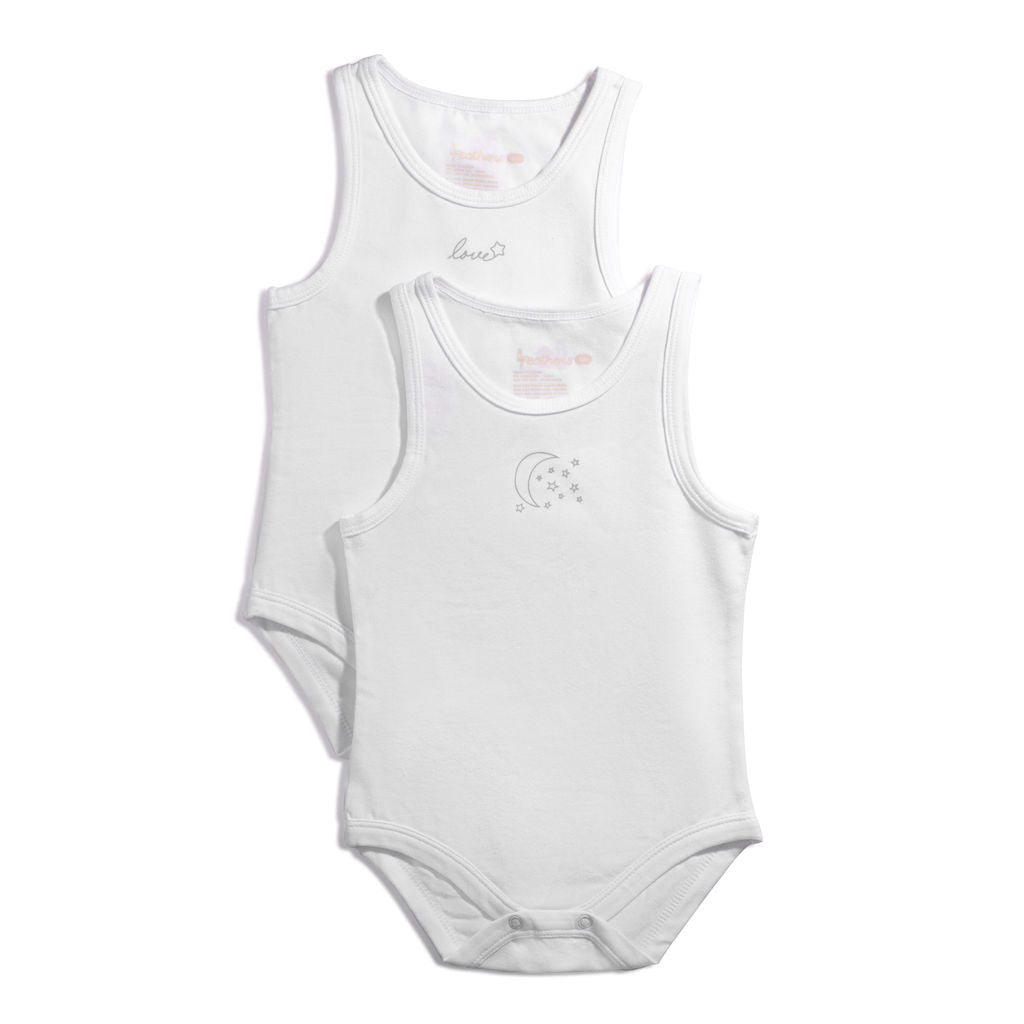 Feathers USA Baby Onepiece Bodysuit Tagless Comfort for Newborns by Feathers USA at Everetts Place