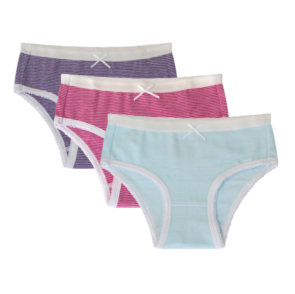 Feathers Girls and Toddler Underwear - Kids Underwear - Super Soft Cotton by Feathers USA at Everetts Place