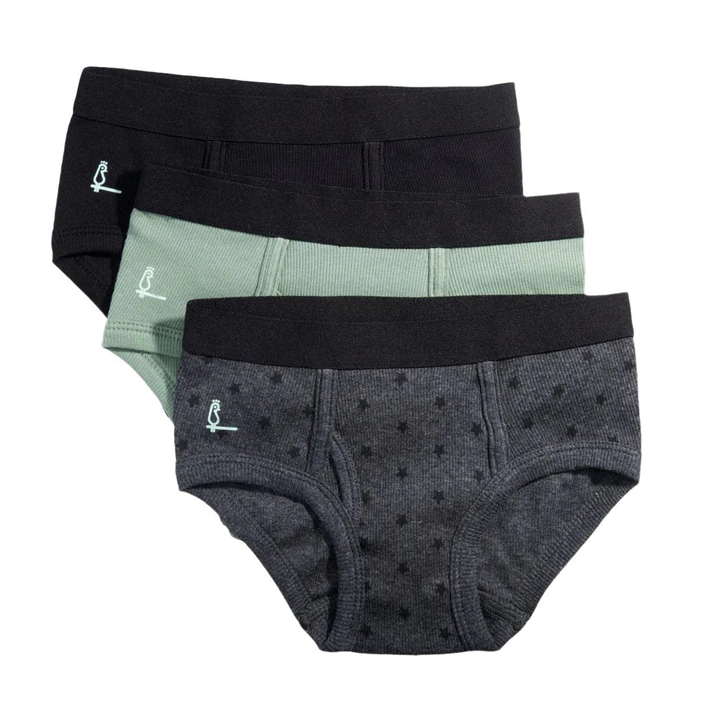 Feathers USA Cotton Stretch Briefs Tagless for Boys by Feathers USA at Everetts Place