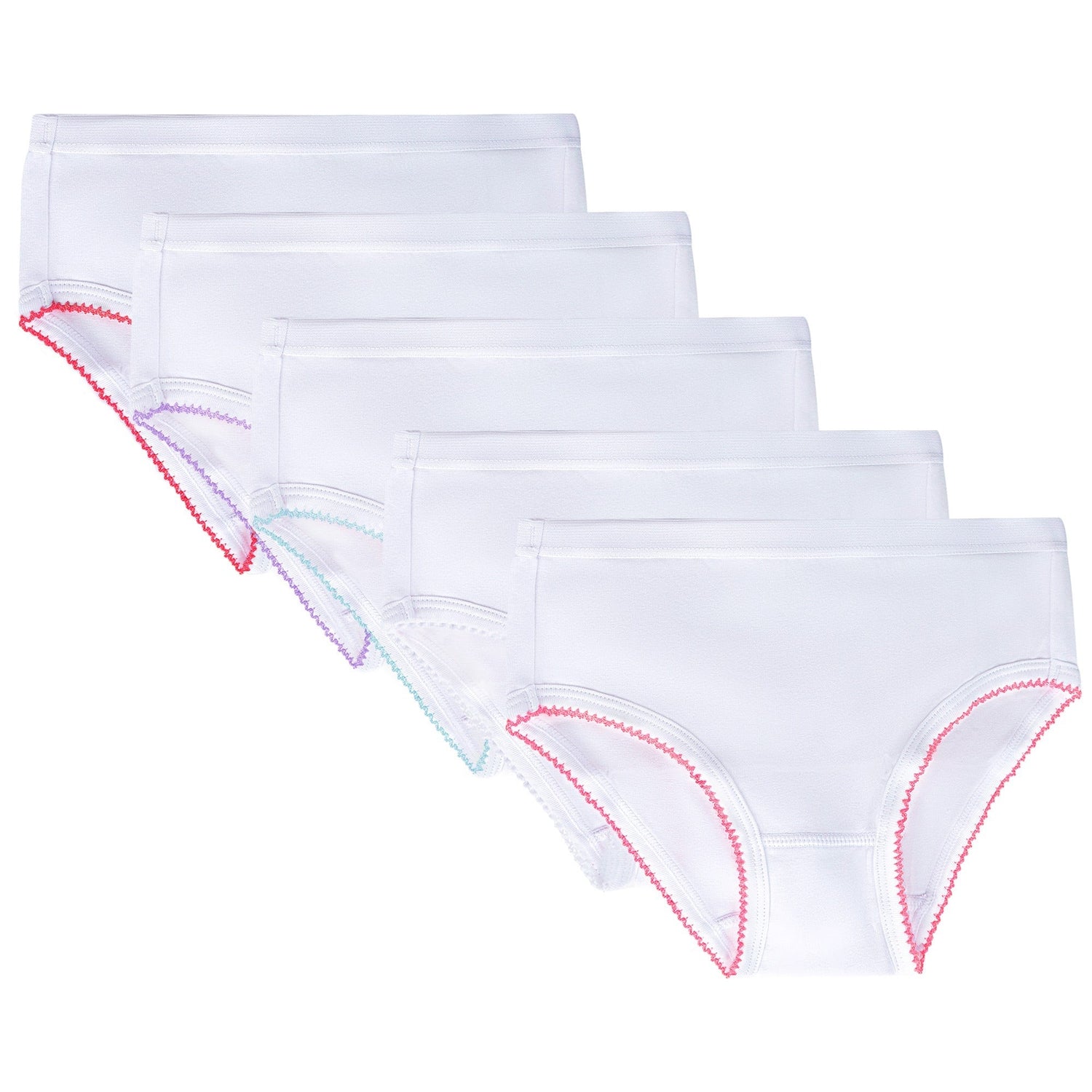 Feathers Underwear Briefs Tagless Super Soft Cotton for Girls by Feathers USA at Everetts Place