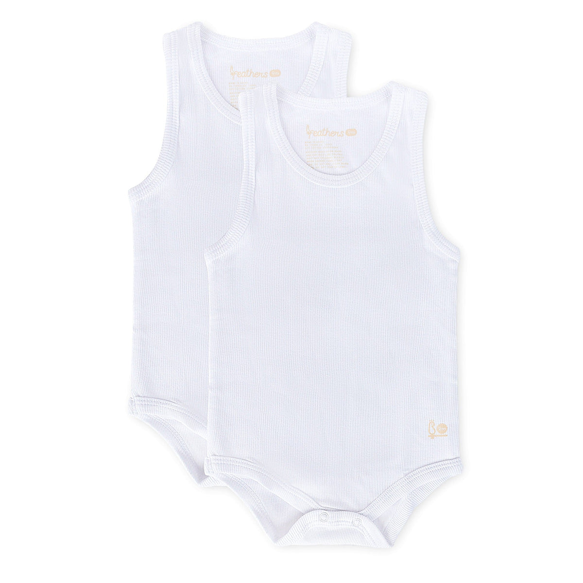 Feathers USA Baby Onepiece Bodysuit Tagless Comfort For Babies by Feathers USA at Everetts Place