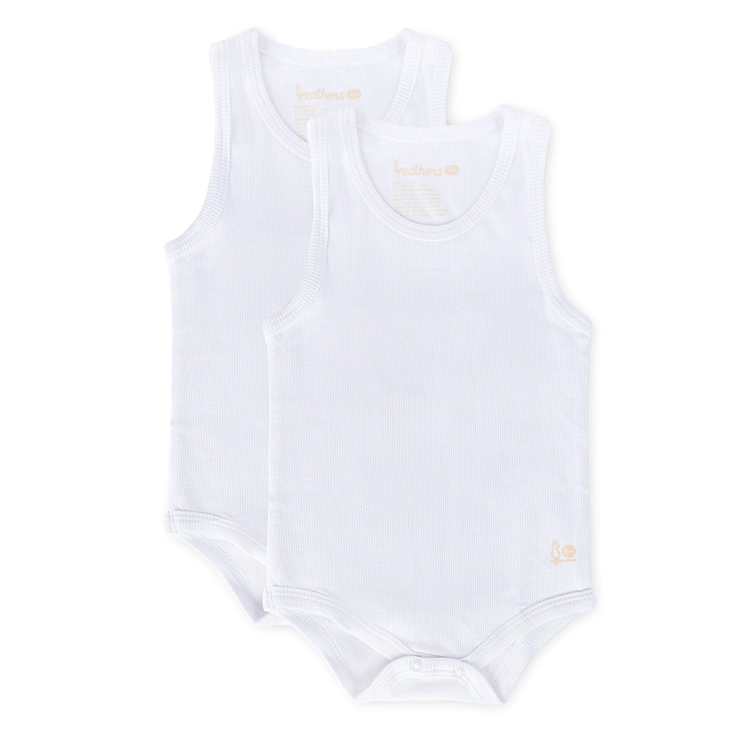 Feathers USA Baby Onepiece Bodysuit Tagless Comfort For Babies by Feathers USA at Everetts Place