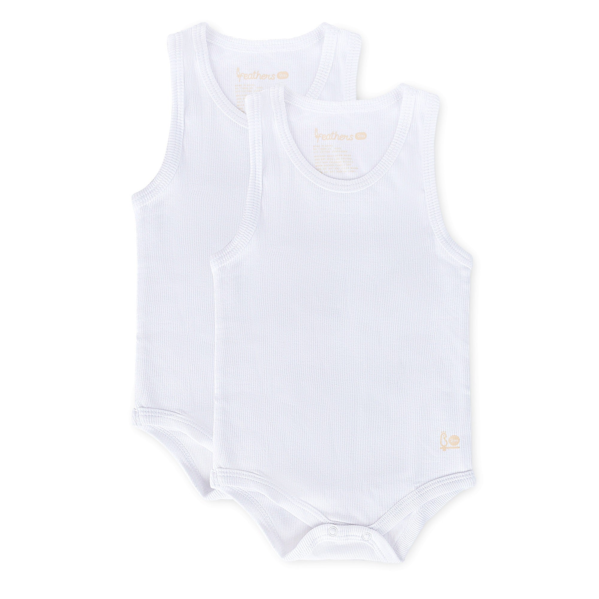 Feathers USA Baby Onepiece Bodysuit Tagless Comfort For Babies by Feathers USA at Everetts Place