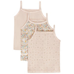 Feathers Super Soft Girls Undershirts Tagless Camisoles – Cotton Cami Girls Tank Tops (3 Pack) by Feathers USA at Everetts Place