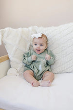 Little Joy Co. Feelin' Festive Christmas Sweatshirt Romper - Everetts Place Boutique - 