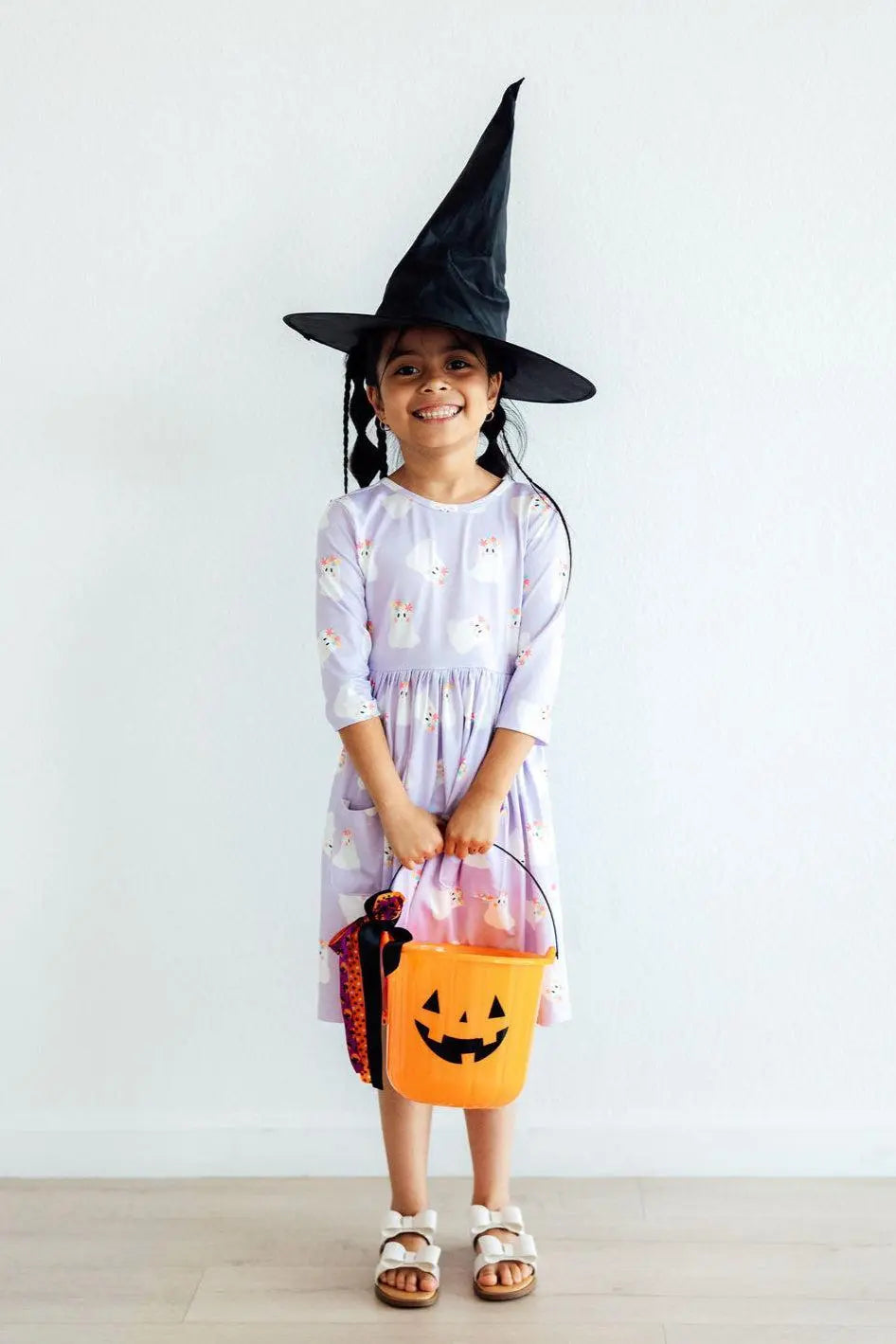 Mila & Rose ® Feeling Fabulous Toddler Twirl Dress With Pockets Easy Wash - Apparel & Accessories > Clothing > Dresses Twirl Pocket Dress 3/4