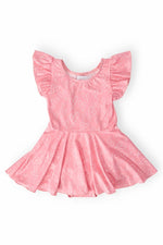 Mila & Rose ® Feeling Pink Short Sleeve Twirl Leotard For Dance Class - Everetts Place Boutique - 