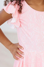 Mila & Rose ® Feeling Pink Short Sleeve Twirl Leotard For Dance Class - Everetts Place Boutique - 