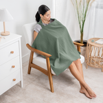 Fern Muslin Nursing Cover For Breastfeeding Mothers Comfy Cubs Everetts Place: Online Boutique