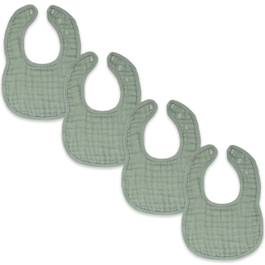 Comfy Cubs Fern Muslin Bibs For Babies Soft Drool Bibs Comfy Cubs Everetts Place: Online Boutique 16.99