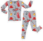 Firefighting Dalmatian, Bamboo Two Piece Pajama Set Miller & Co. Everetts Place Boutique