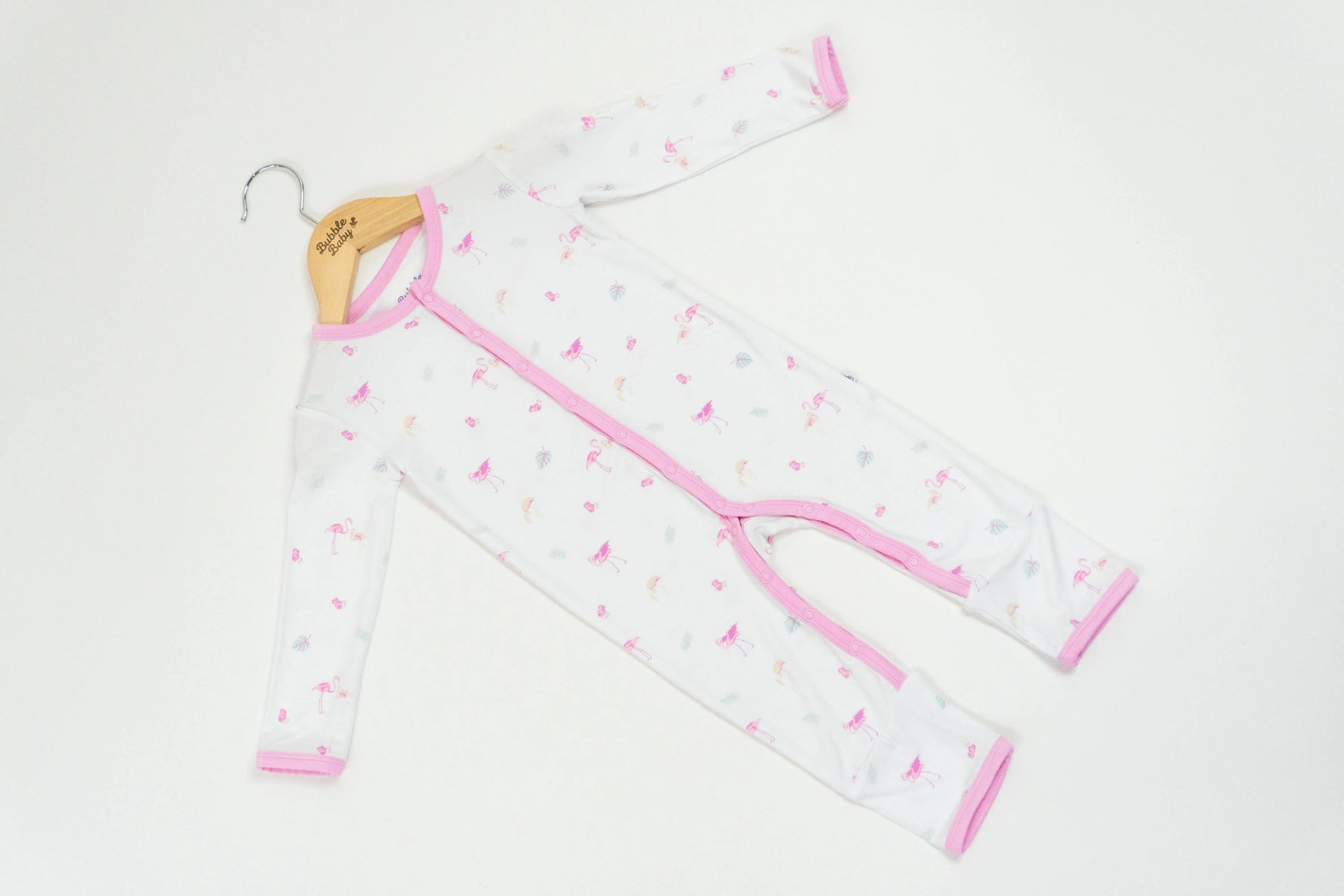 Flamingo | Snap Romper - Baby & Toddler Clothing, Pink, Nightwear, Overall, Clothing | Everetts Place