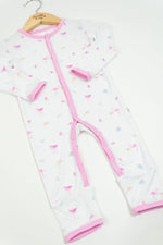 Bubble Baby Flamingo | Snap Romper - 