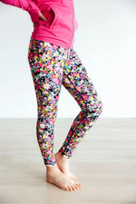 Flexible Floral Active Legging For Dance Yoga Cheer Mila & Rose ® Everetts Place: Online Boutique