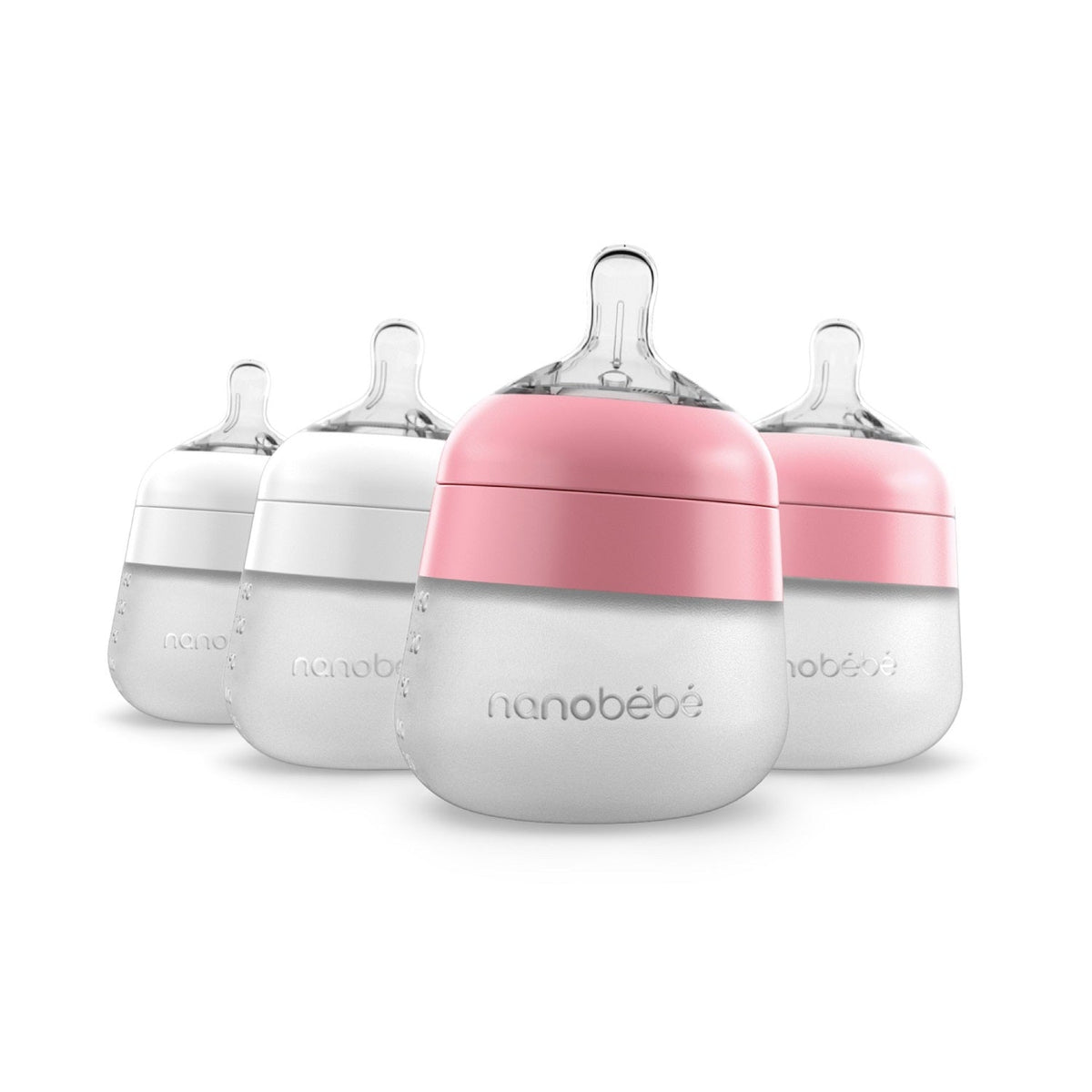 Flexy Silicone Baby Bottle 5oz by Nanobébé