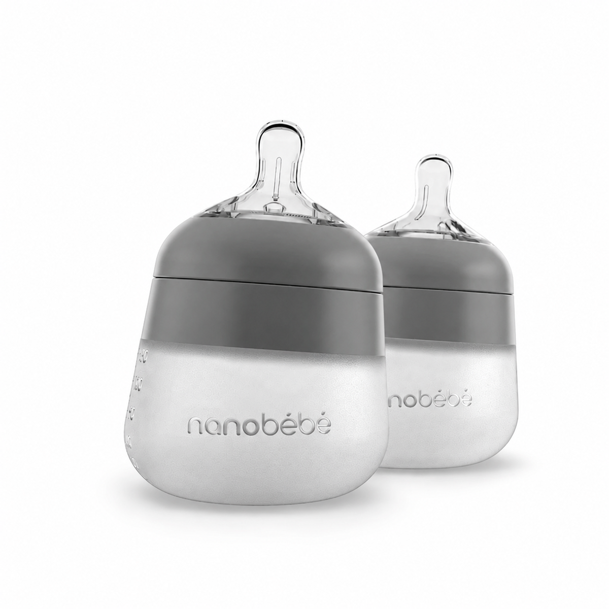 Flexy Silicone Baby Bottle 5oz by Nanobébé