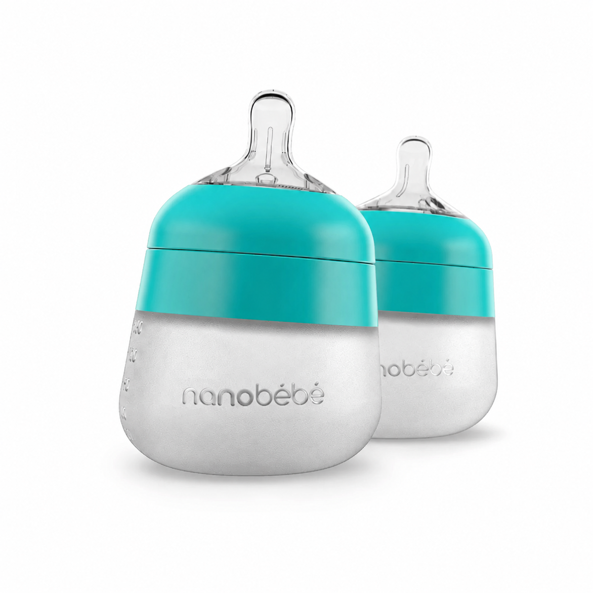 Flexy Silicone Baby Bottle 5oz by Nanobébé