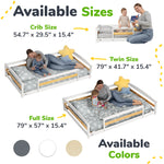 Ocodile.com Cozy Floor Bed for Toddlers with Crib Mattress Compatibility for Easy Transition - Furniture > Baby & Toddler Furniture > Cribs & Toddler Beds > Toddler Beds