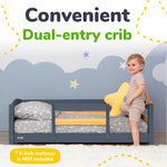 Ocodile.com Cozy Floor Bed for Toddlers with Crib Mattress Compatibility for Easy Transition - Furniture > Baby & Toddler Furniture > Cribs & Toddler Beds > Toddler Beds