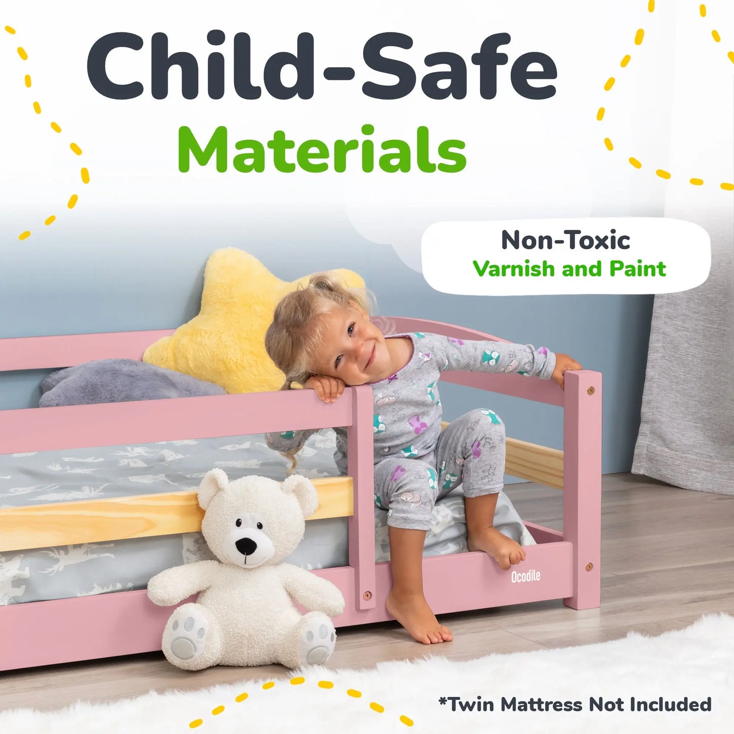 Floor Bed - Twin Size Ocodile.com