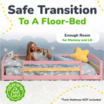 Ocodile.com Floor Bed - Twin Size - Furniture > Beds & Accessories > Beds & Bed Frames