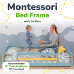 Ocodile.com Floor Bed - Twin Size - Furniture > Beds & Accessories > Beds & Bed Frames