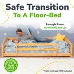 Ocodile.com Floor Bed - Twin Size - Furniture > Beds & Accessories > Beds & Bed Frames