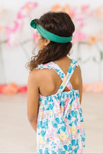 Floral Garden Ruffle Cross Back Dress For Girls Collection Mila & Rose ® Everetts Place: Online Boutique