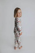 Three Little Tots Floral Girls Kids Pajamas - 